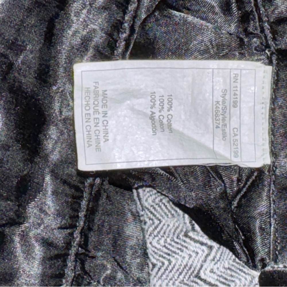 Roxy Black and White Patterned shortie shorts, 90s Y2K, low rise, juniors sz 11 - Picture 7 of 9